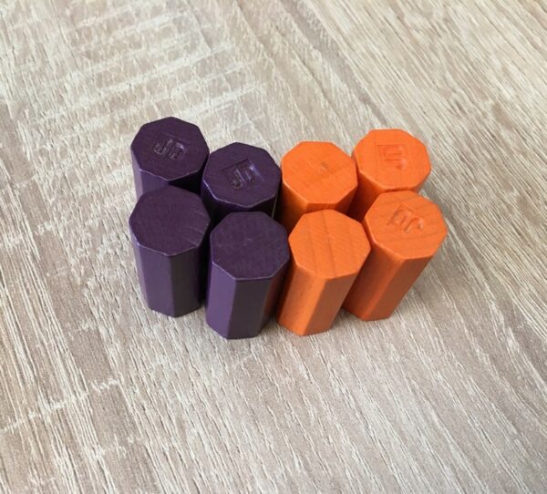 Les pions de La Taktik de JD