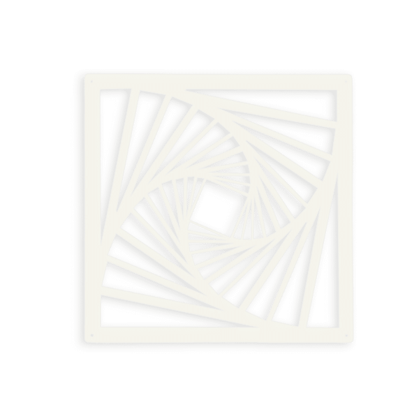 Tableau-spirale carré-blanc-JDBOUTIQUE