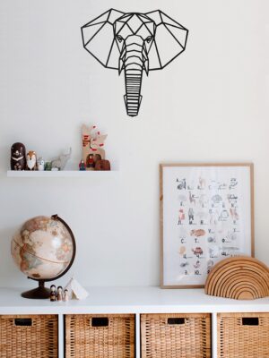 Tableau-origami-elephant-deco-JD-BOUTIQUE