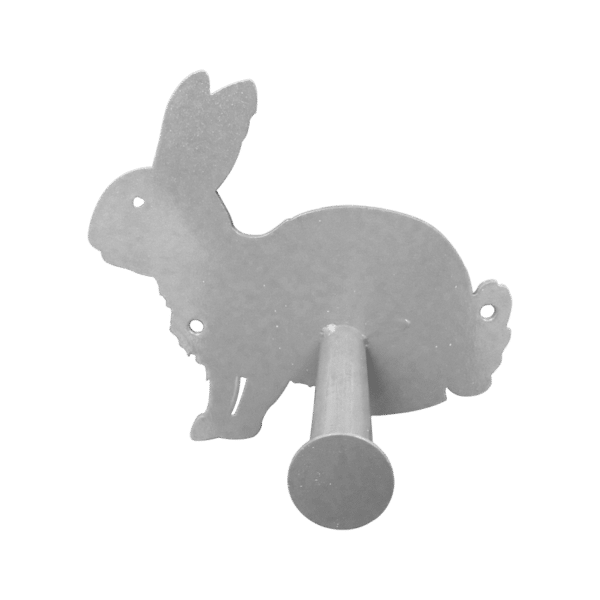 DEROULEUR-LAPIN-ARGENT WC-016-PC